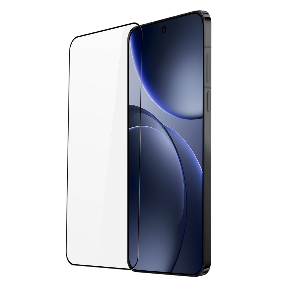 DUX 2.5D teljes képernyős edzett üveg az Oppo Find X9 5G-nél