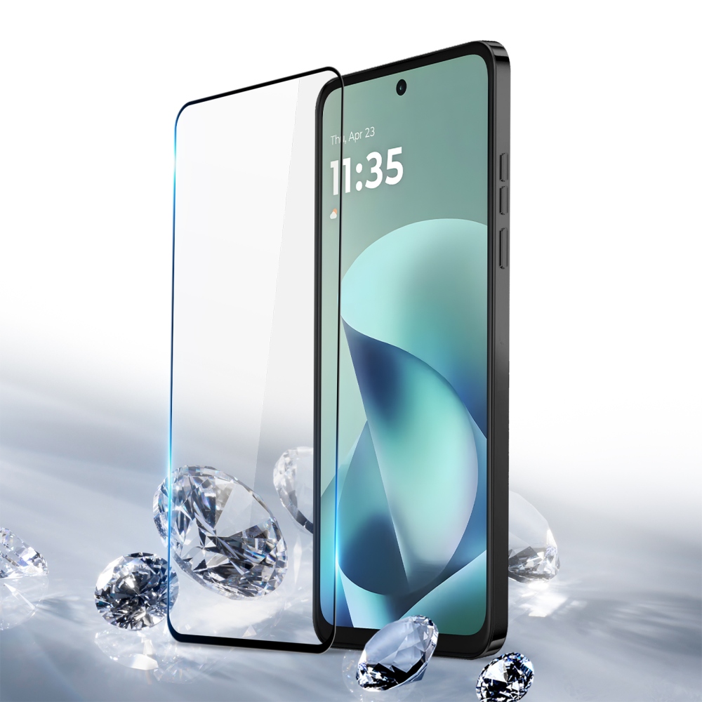 DUX 2.5D teljes felületű edzett üveg a Motorola Moto G57 Power 5G-hez