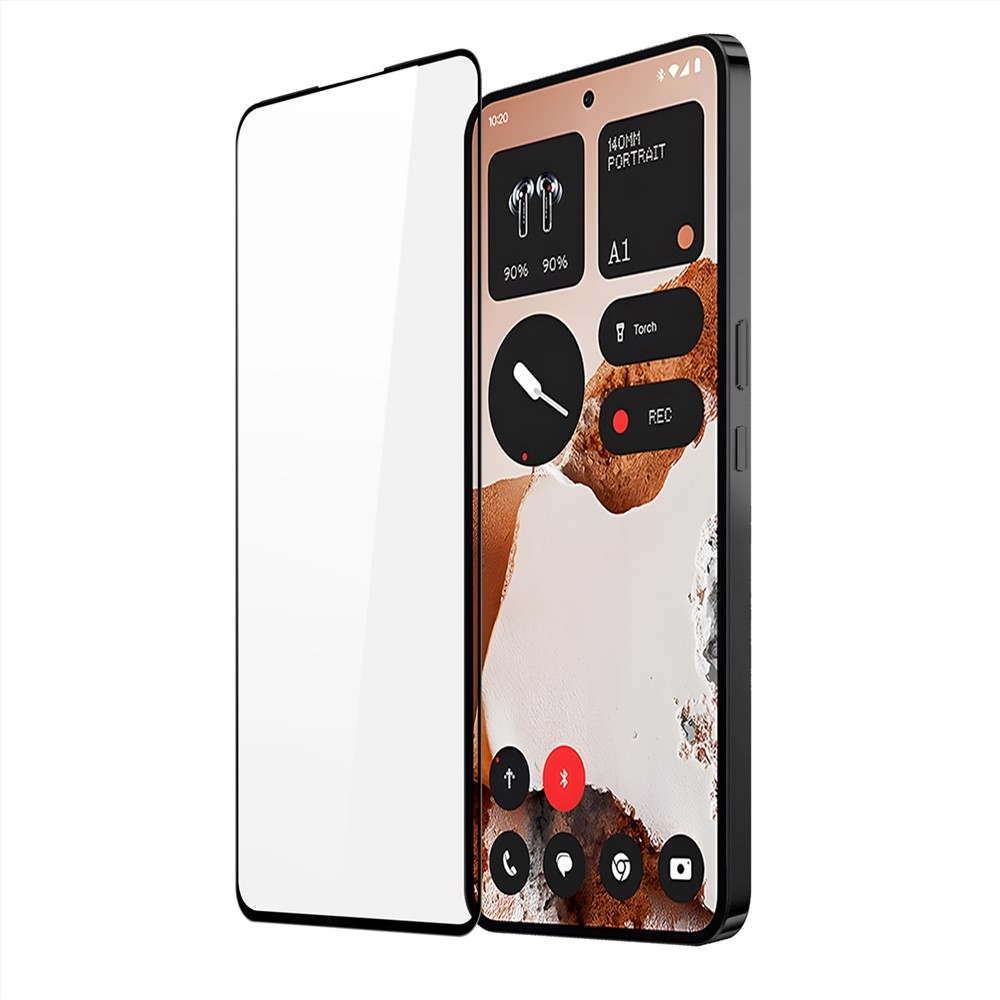 DUX 2,5D teljes képernyőre edzett üveg a Nothing CMF Phone 2 Pro készüléken