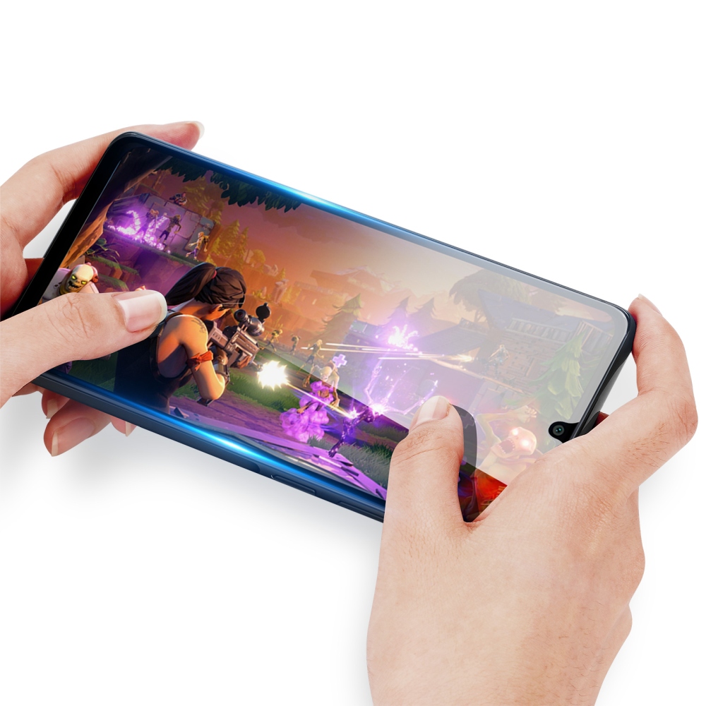 DUX 2.5D teljes képernyős edzett üveg Samsung Galaxy A27 készüléken