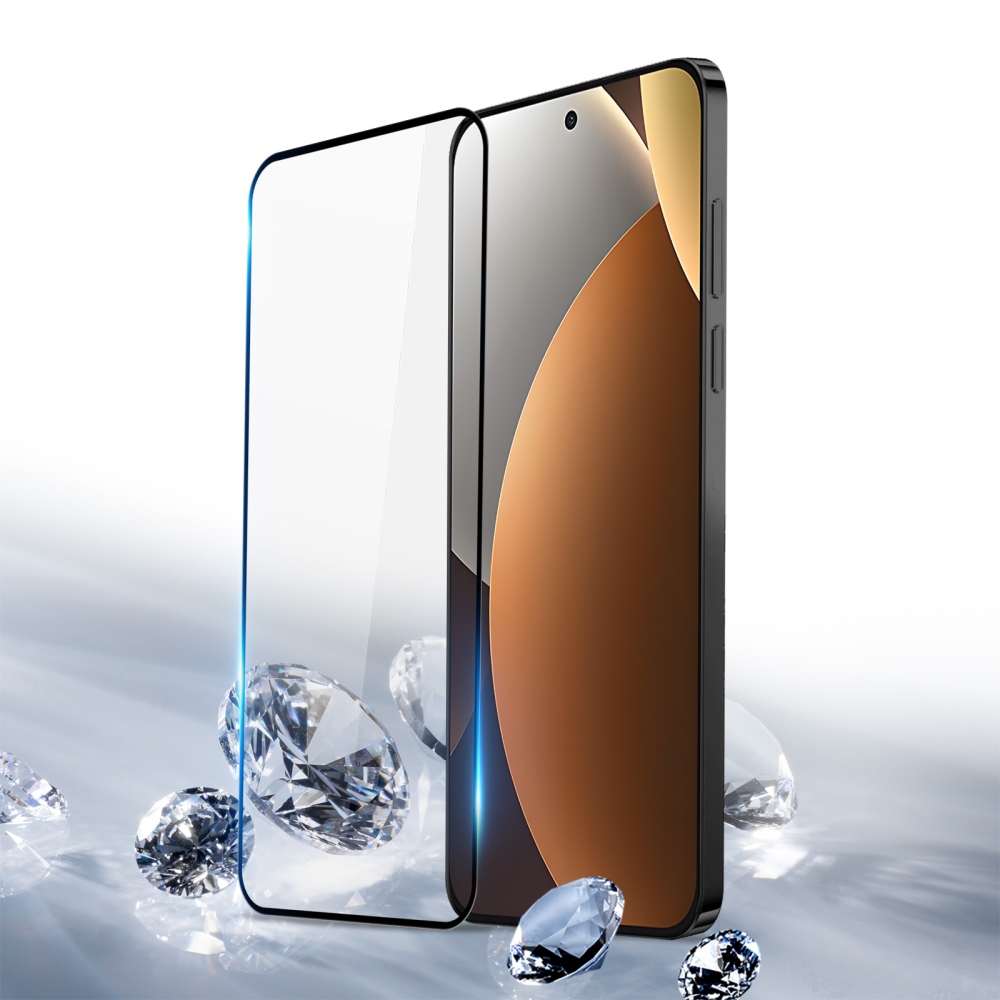 DUX 2.5D teljes képernyő edzett üveg a Xiaomi Redmi Note 15 Pro 5G-nél
