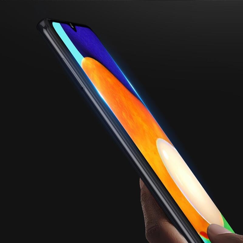 DUX teljes képernyő edzett üveg Samsung Galaxy A03s (166.6 x 75.9 x 9.1mm)