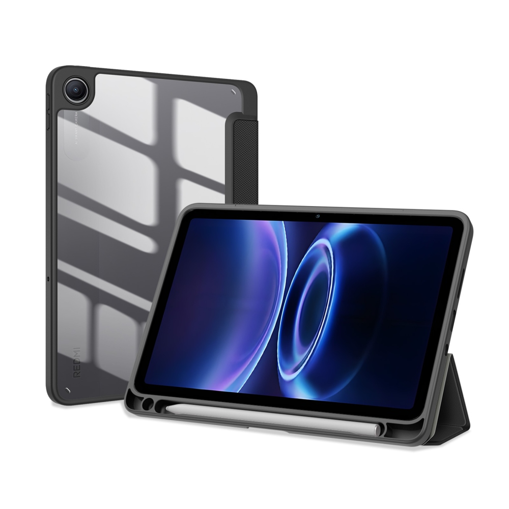 DUX intelligens, zárható tok a Xiaomi Redmi Pad 2 9,7-es táblagéphez – fekete