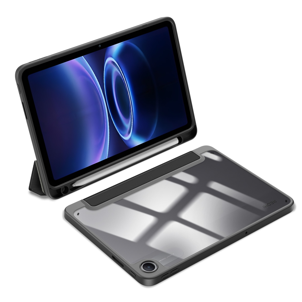 DUX intelligens, zárható tok a Xiaomi Redmi Pad 2 9,7-es táblagéphez – fekete