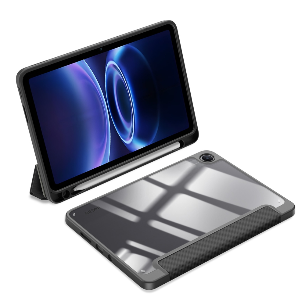 DUX intelligens, zárható tok a Xiaomi Redmi Pad 2 9,7-es táblagéphez – fekete