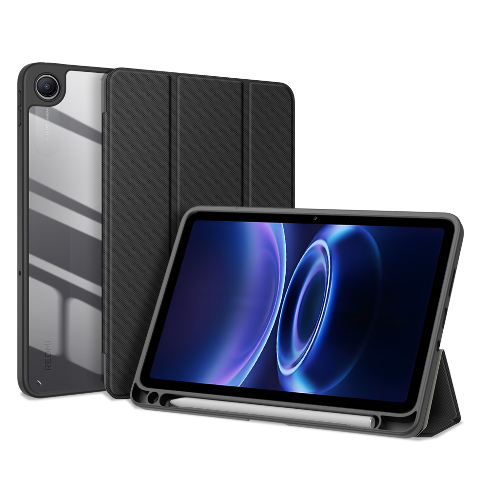 DUX intelligens, zárható tok a Xiaomi Redmi Pad 2 9,7-es táblagéphez – fekete