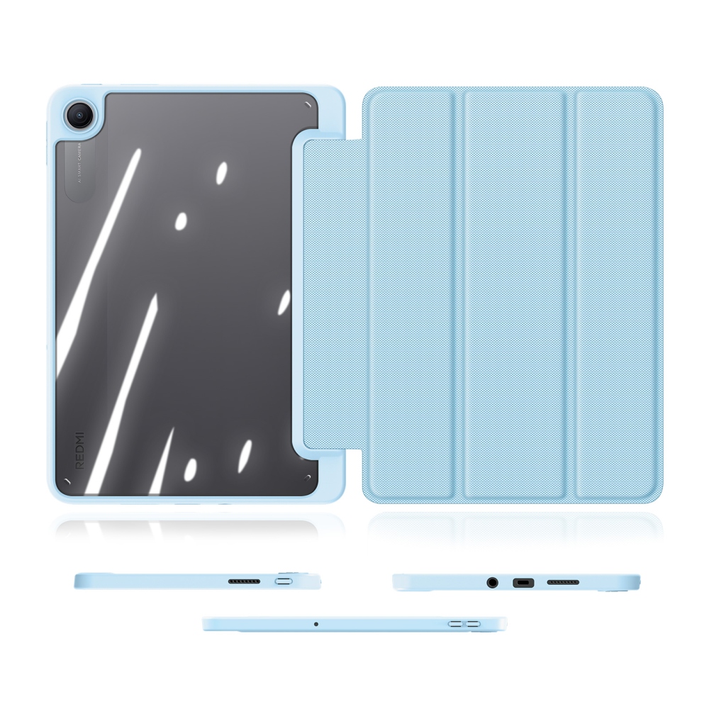 DUX intelligens, zárható tok a Xiaomi Redmi Pad 2 9,7-es táblagéphez – kék
