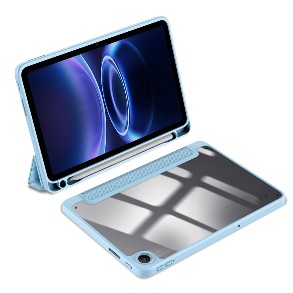 DUX intelligens, zárható tok a Xiaomi Redmi Pad 2 9,7-es táblagéphez – kék
