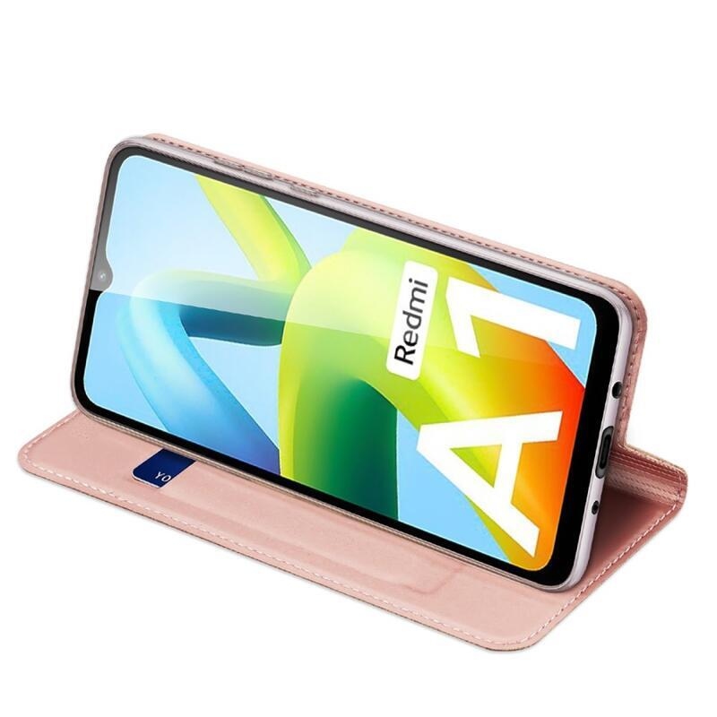 DUX elegáns mobiltáska Xiaomi Redmi A1/Redmi A2 - rózsaszínű