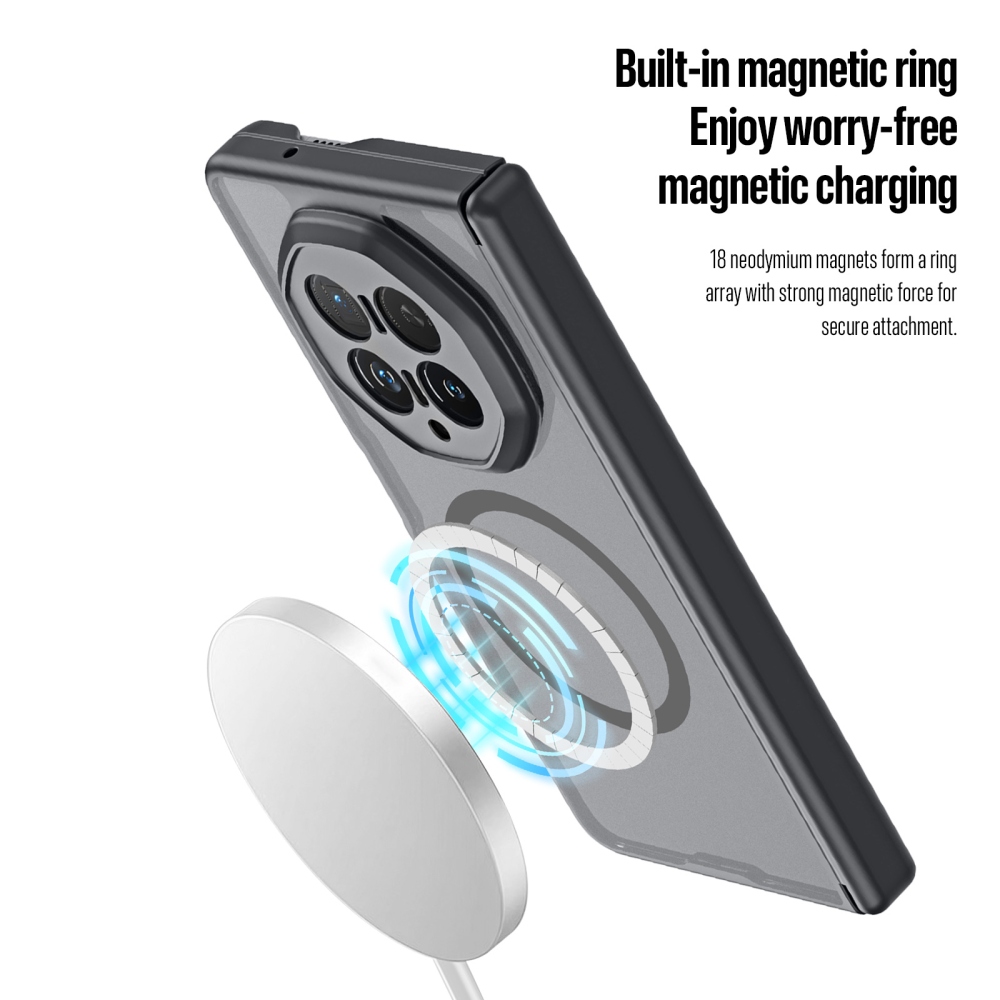 DUX gél tok merev hátlappal és MagSafe-kompatibilis, Honor Magic V6 okostelefonhoz