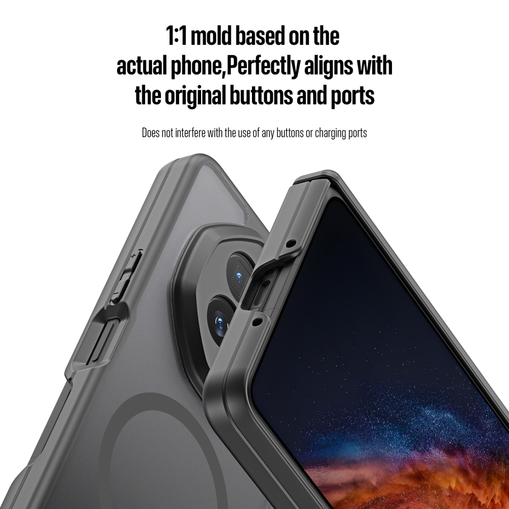 DUX gél tok merev hátlappal és MagSafe-kompatibilis, Honor Magic V6 okostelefonhoz