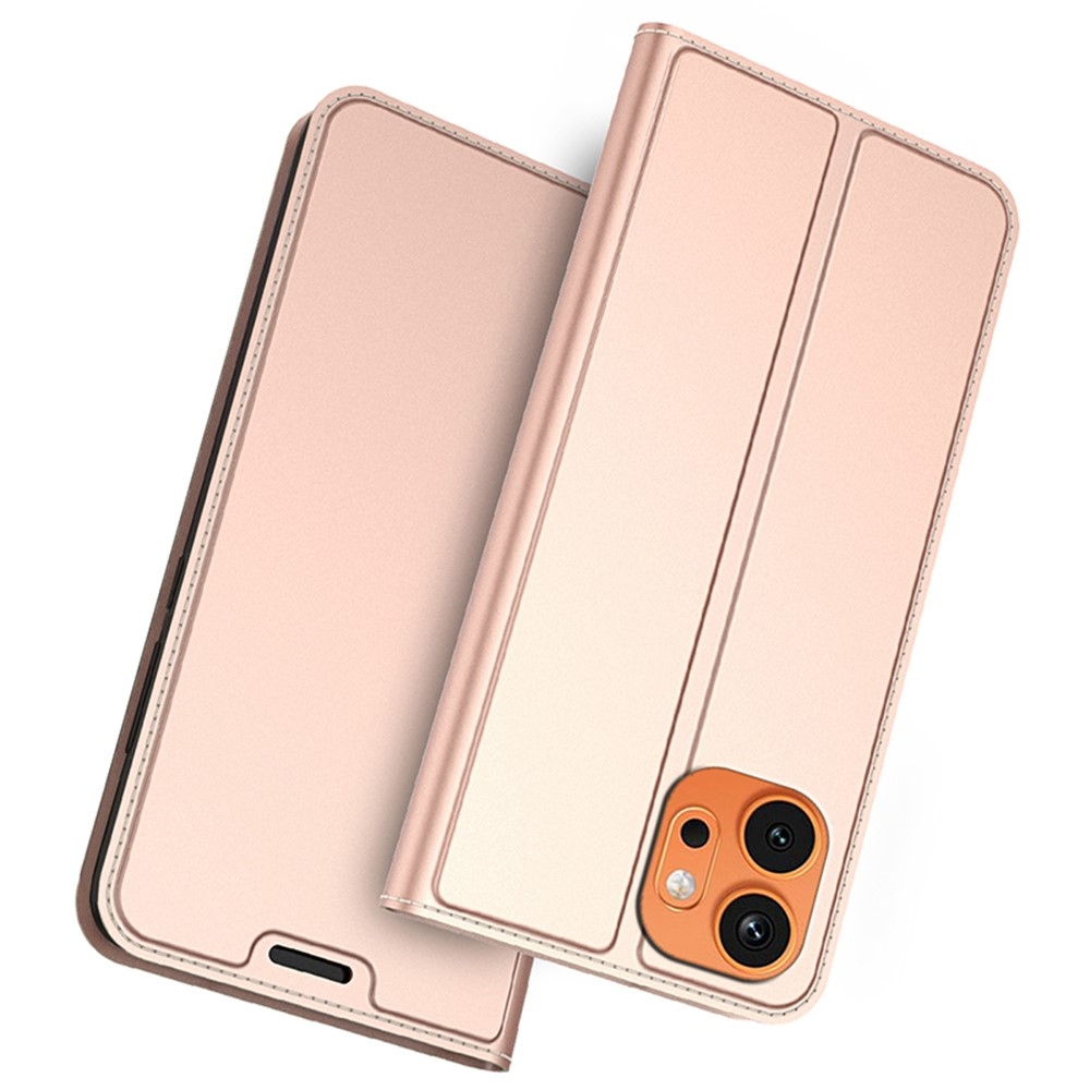 DUX könyvtáska a Honor 600 5G készülékhez - rózsaarany színben