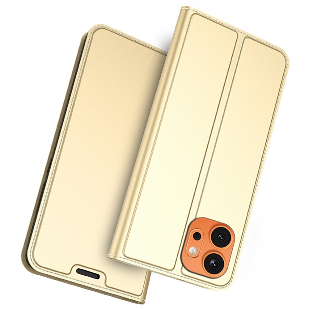 DUX könyvtáska a Honor 600 5G készülékhez - arany színben