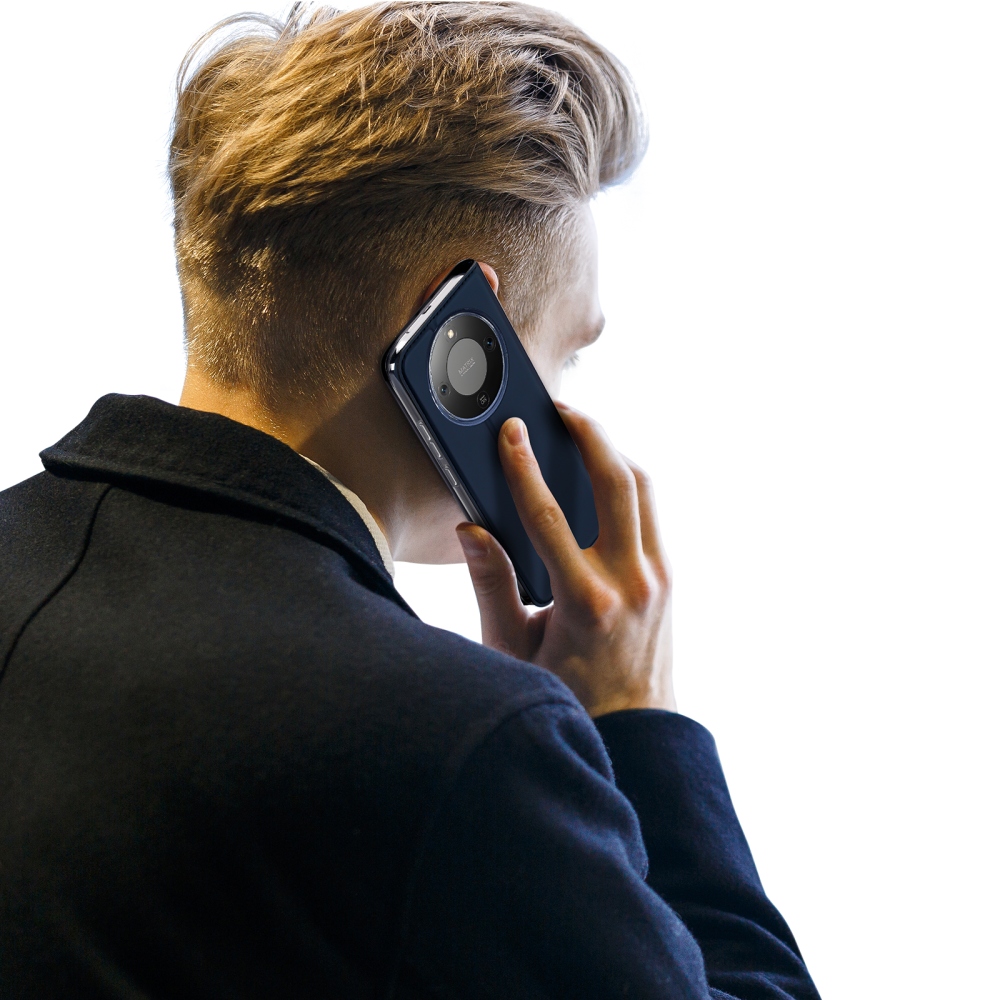 DUX könyvtáska Honor Magic 8 Lite 5G - sötétkék színben