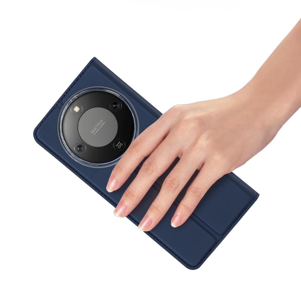 DUX könyvtáska Honor Magic 8 Lite 5G - sötétkék színben