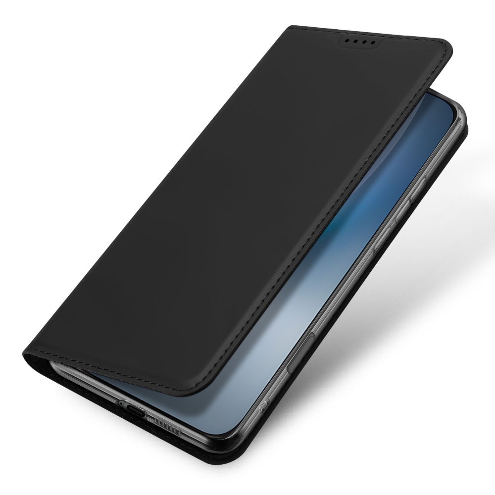 DUX könyvtáska Honor Magic 8 Pro 5G készülékhez - fekete