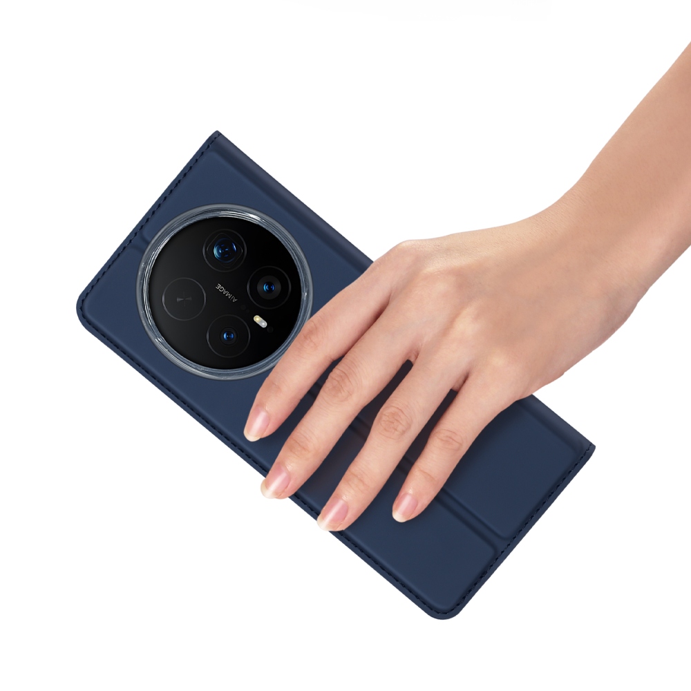 DUX könyvtáska Honor Magic 8 Pro 5G készülékhez - sötétkék