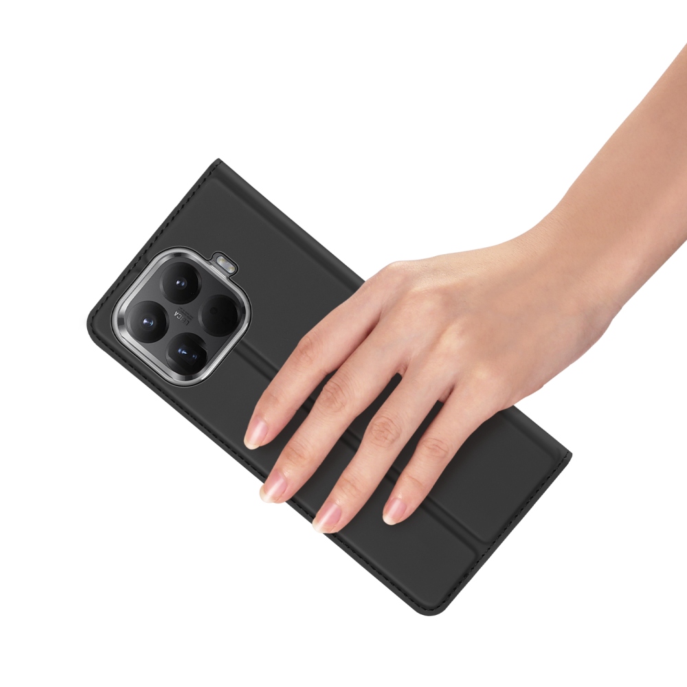 DUX könyvtáska Xiaomi 17T-hez - fekete