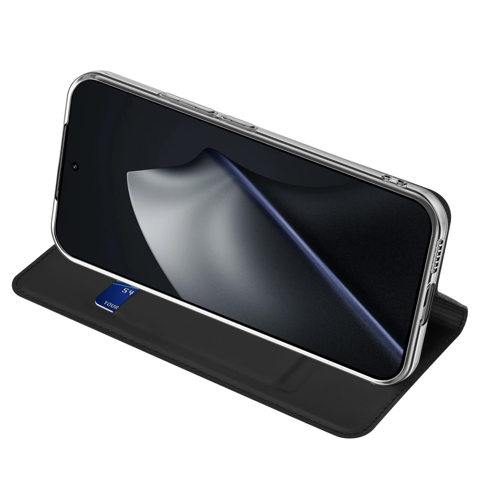 DUX könyvtáska Xiaomi 17T-hez - fekete
