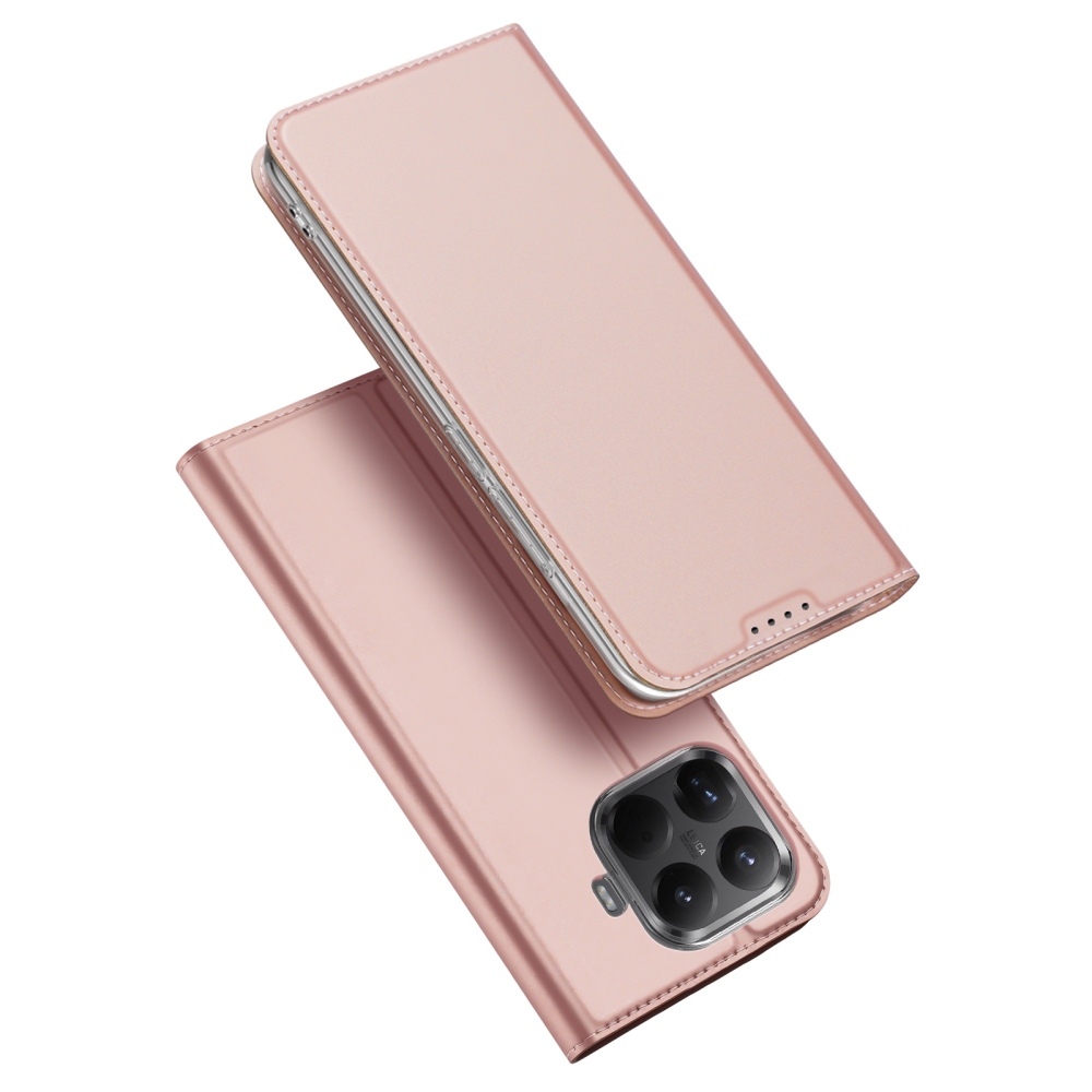 DUX könyvtáska Xiaomi 17T-hez - rózsaarany
