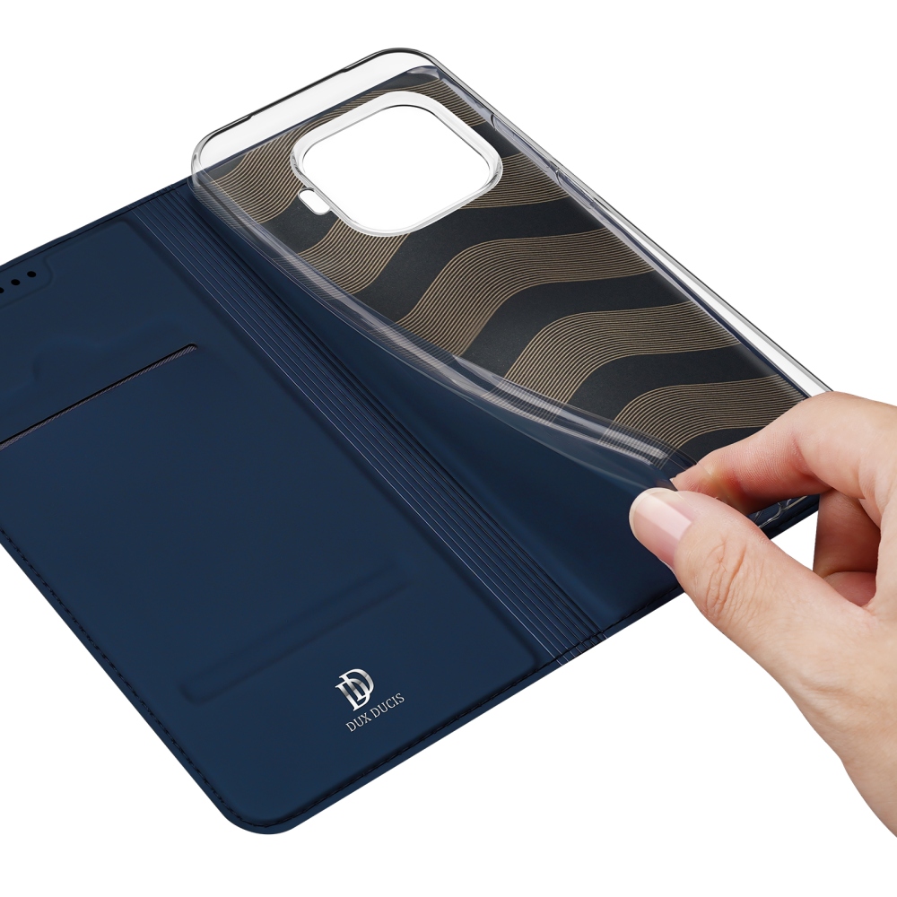 DUX könyvtáska Xiaomi 17T-hez - sötétkék