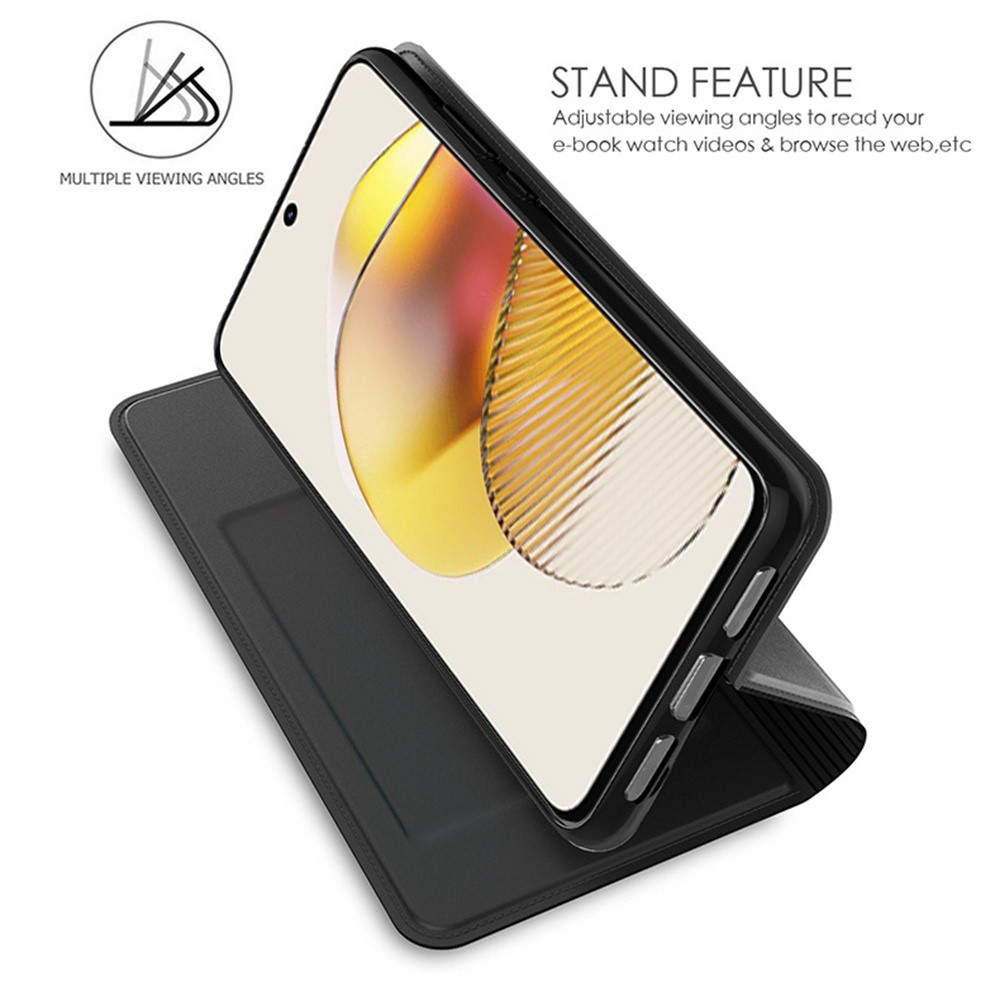 DUX könyvtáska a Motorola Signature 5G készülékhez - fekete