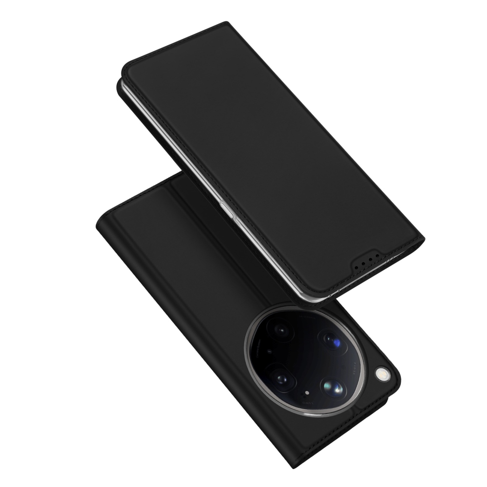 DUX könyvtáska Oppo Find X9 Ultra 5G készülékhez - fekete