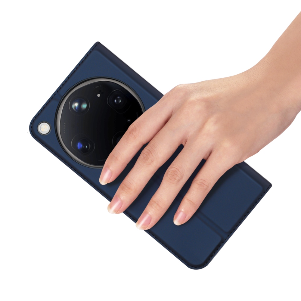 DUX könyvtáska Oppo Find X9 Ultra 5G - sötétkék