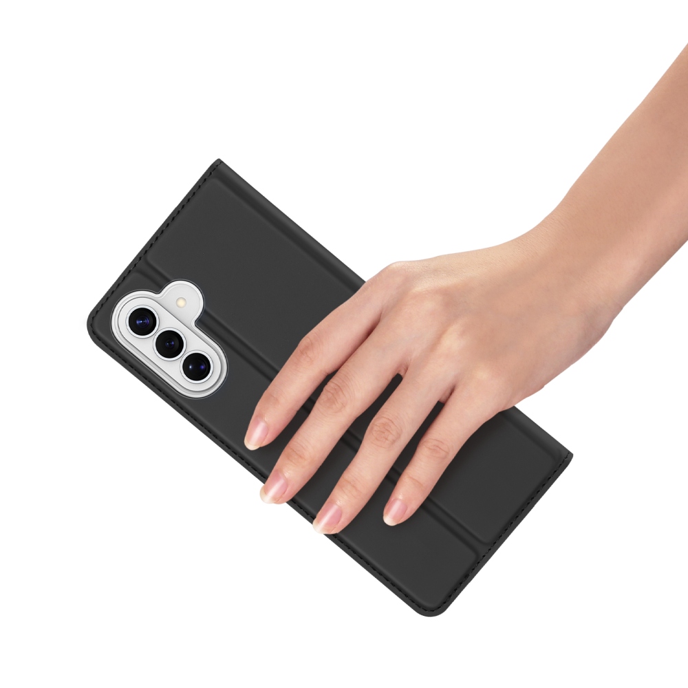 DUX könyvtáska Samsung Galaxy A57 5G - fekete