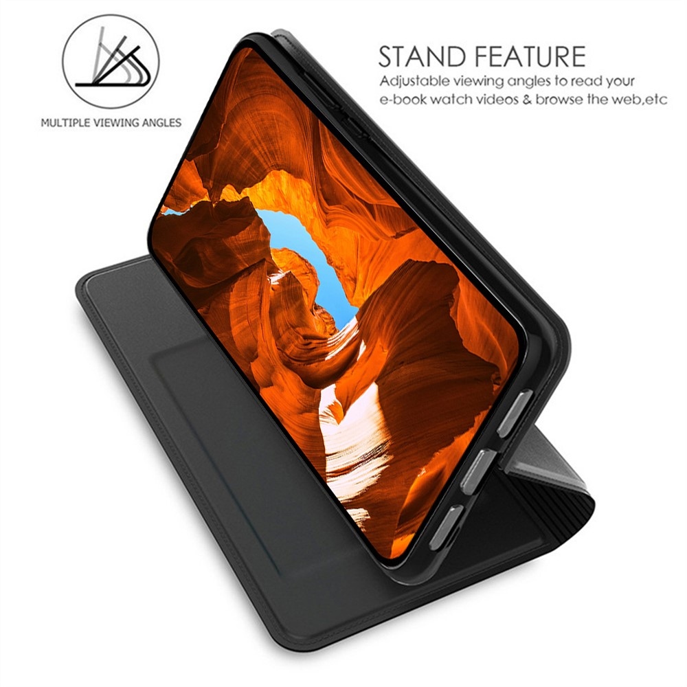 DUX könyvtáska Samsung Galaxy S26-hoz - fekete