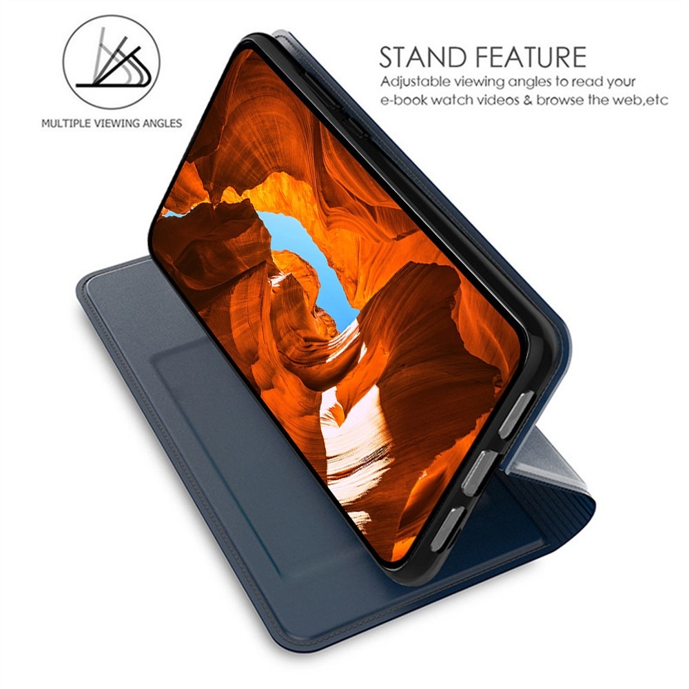 DUX könyvtáska Samsung Galaxy S26-hoz - sötétkék