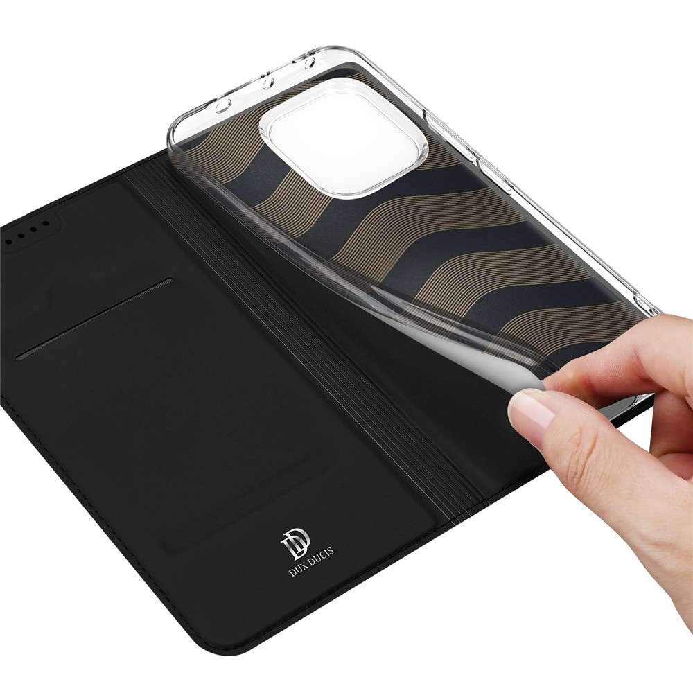 DUX könyvtáska a Vivo V70 5G készülékhez - fekete