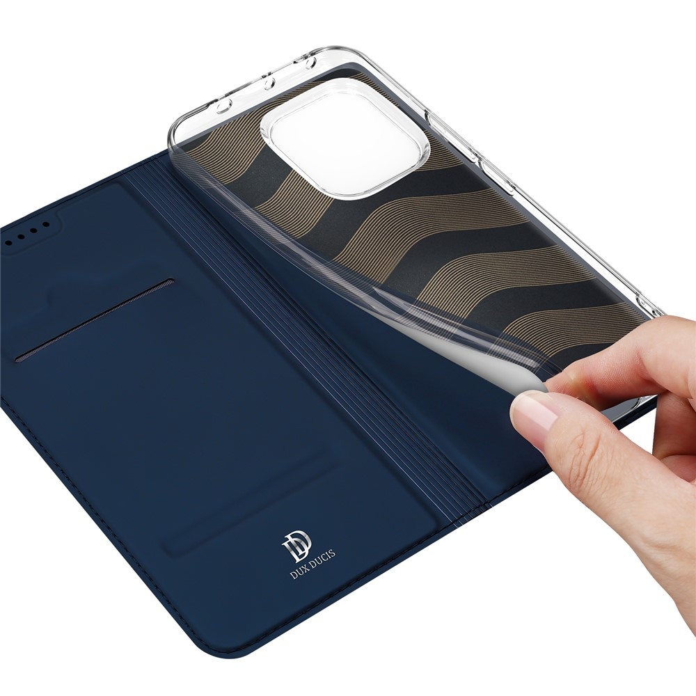 DUX könyvtáska a Vivo V70 5G készülékhez - sötétkék