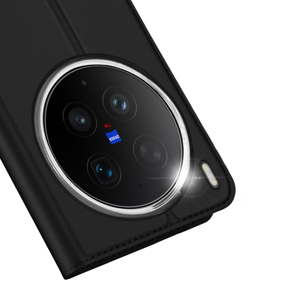 DUX könyvtáska a Vivo X300 Ultra 5G készülékhez - fekete