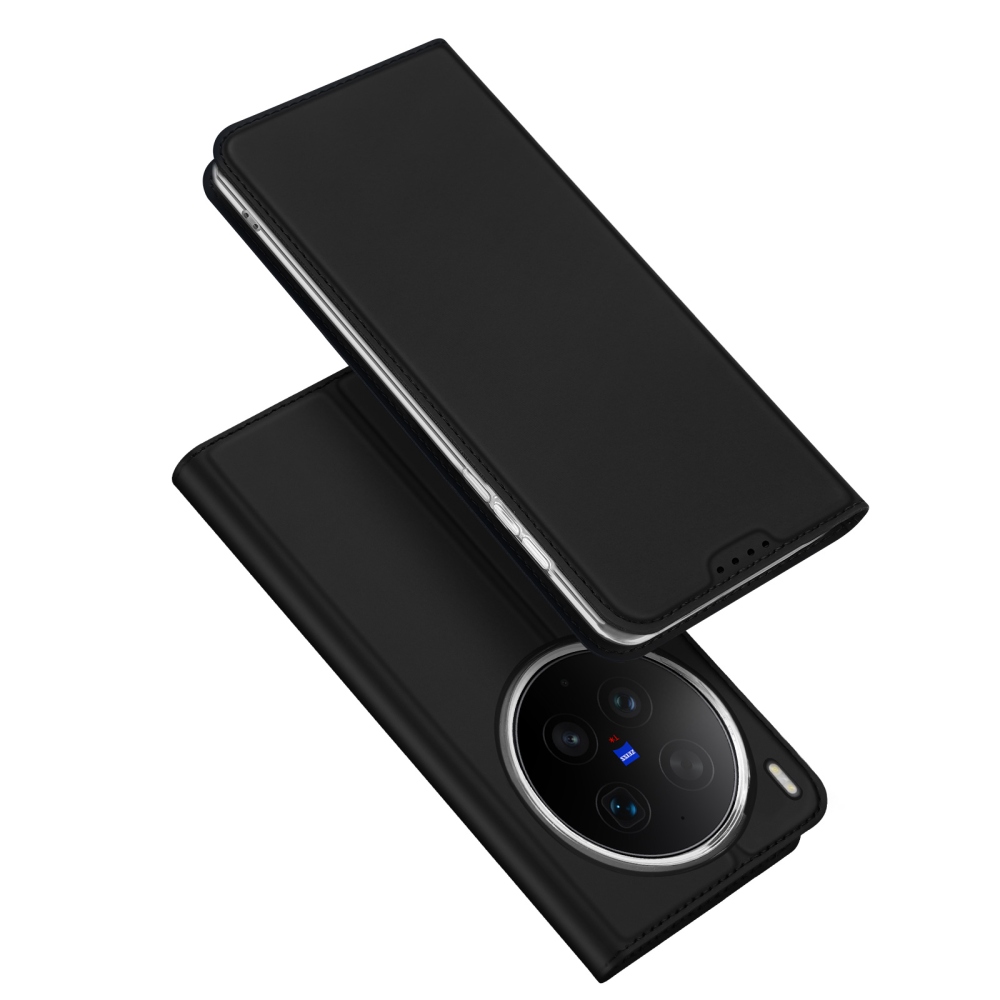 DUX könyvtáska a Vivo X300 Ultra 5G készülékhez - fekete
