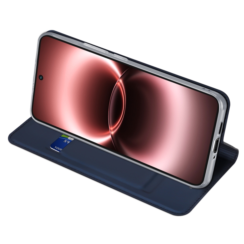 DUX könyvtáska a Vivo X300 Ultra 5G készülékhez - sötétkék