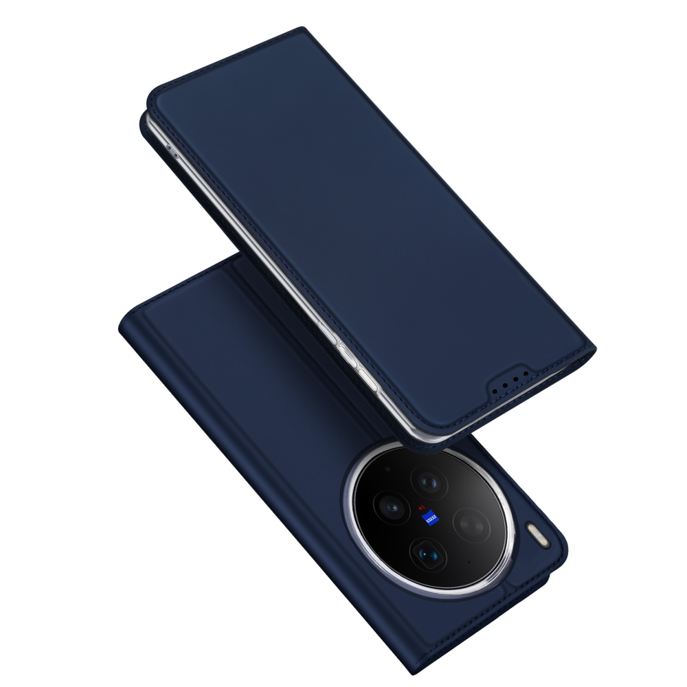DUX könyvtáska a Vivo X300 Ultra 5G készülékhez - sötétkék