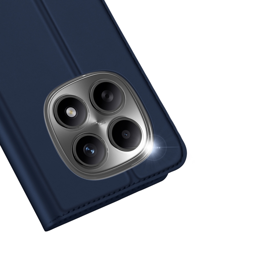 DUX könyvtáska Xiaomi Poco M8 5G/Redmi Note 15 5G/Note 15 4G - sötétkék