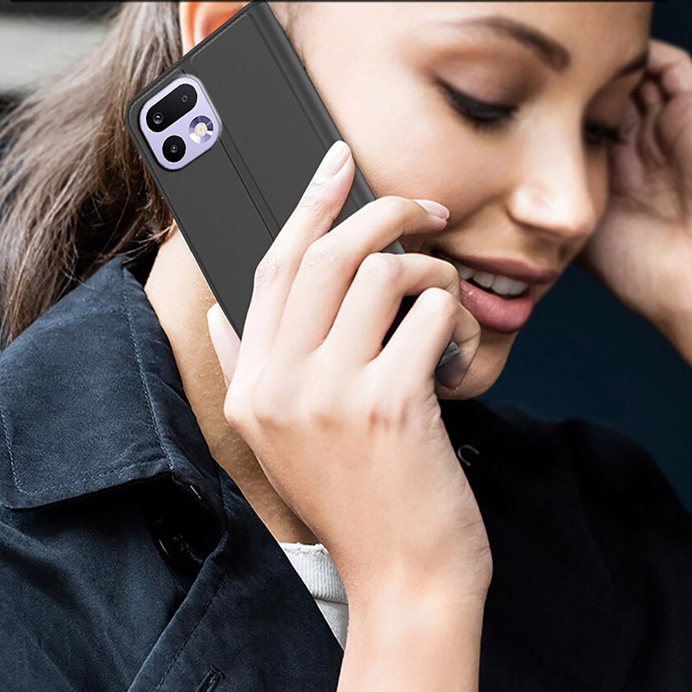 DUX könyvtáska Xiaomi Realme 16 Pro+ 5G - fekete