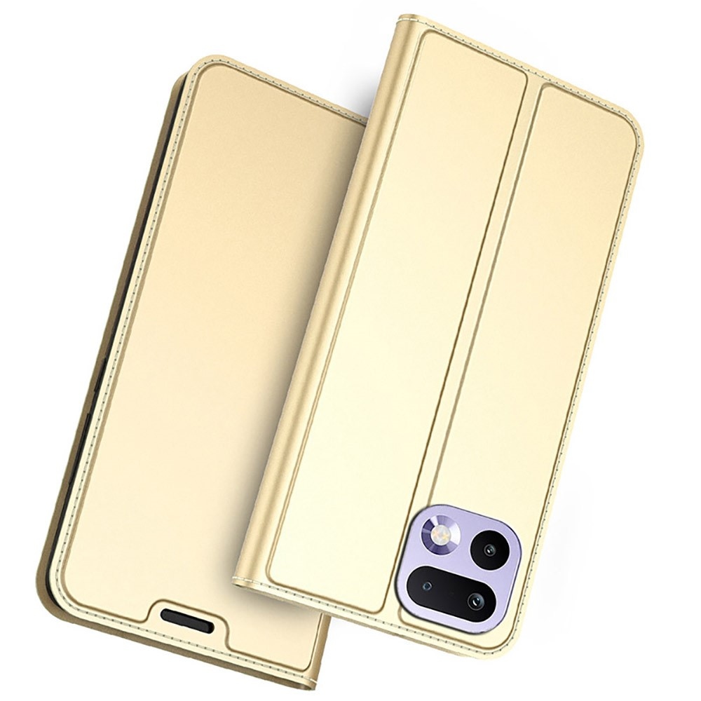 DUX könyv tok Xiaomi Realme 16 Pro+ 5G - arany színű
