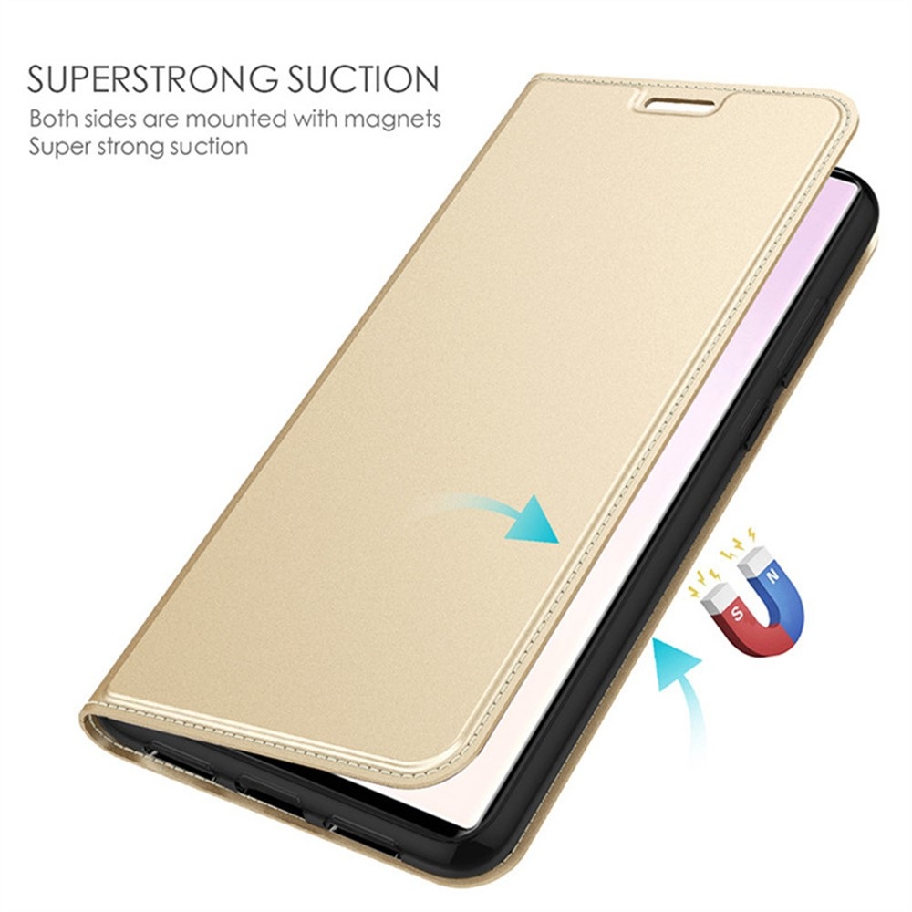 DUX könyv tok Xiaomi Realme 16 Pro+ 5G - arany színű