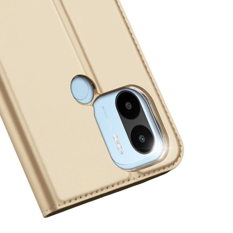 DUX könyvtáska Xiaomi Redmi A1+/A2+ készülékhez - arany színben