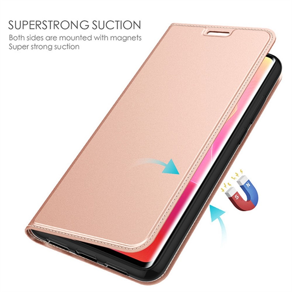 DUX könyvtáska Xiaomi Redmi A7 Pro készülékhez - rózsaarany