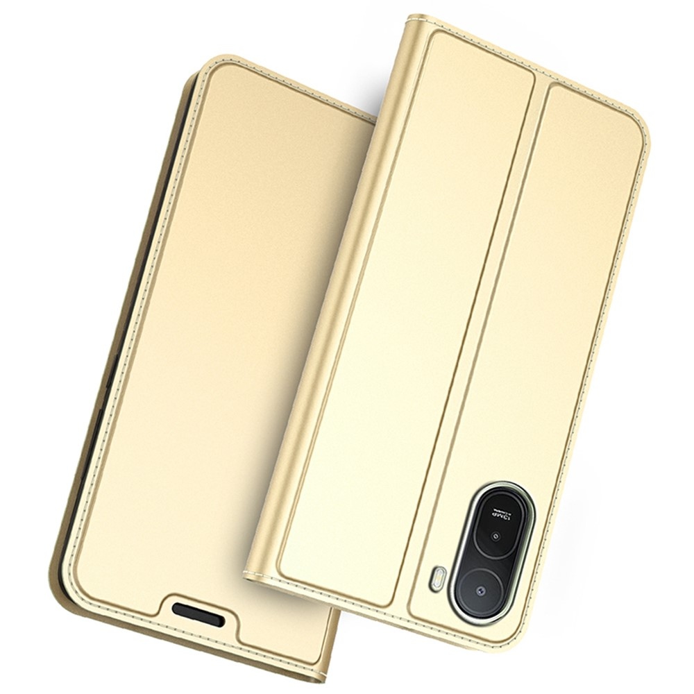 DUX könyvtáska Xiaomi Redmi A7 Pro készülékhez - arany színben