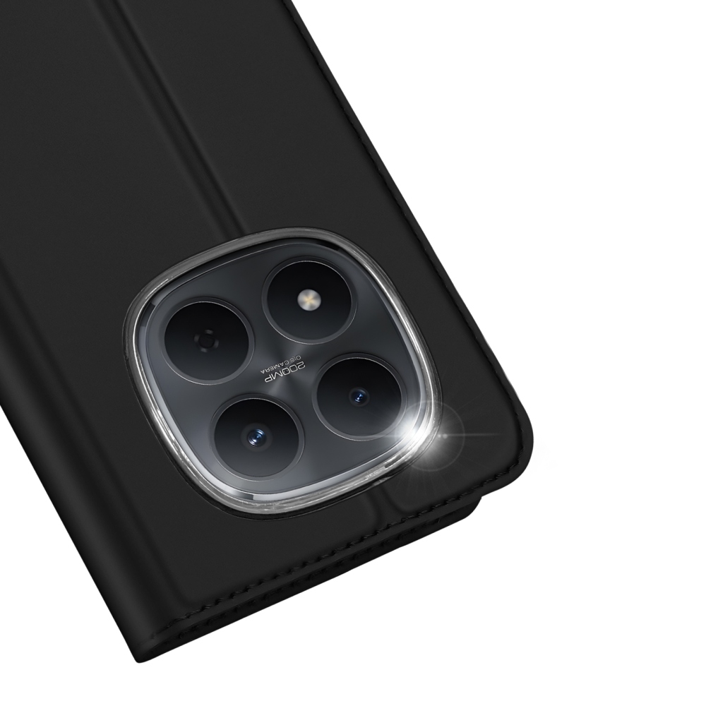 DUX könyvtáska Xiaomi Redmi Note 15 Pro 5G - fekete