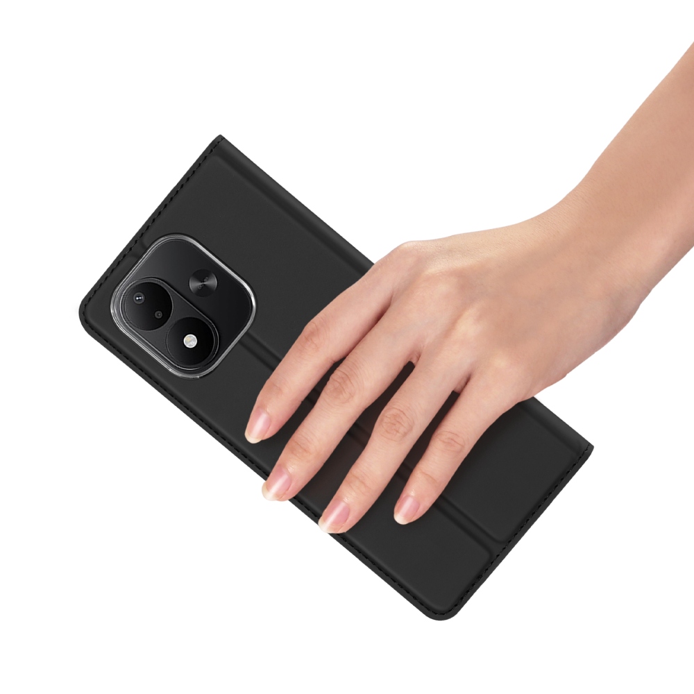 DUX könyvformájú tok a Xiaomi Redmi Note 17 4G/5G-hez – fekete