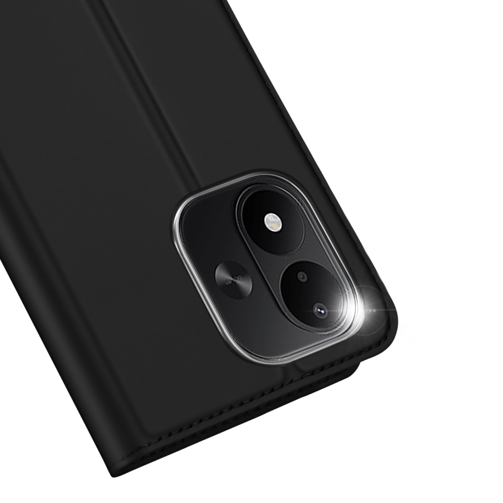 DUX könyvformájú tok a Xiaomi Redmi Note 17 4G/5G-hez – fekete