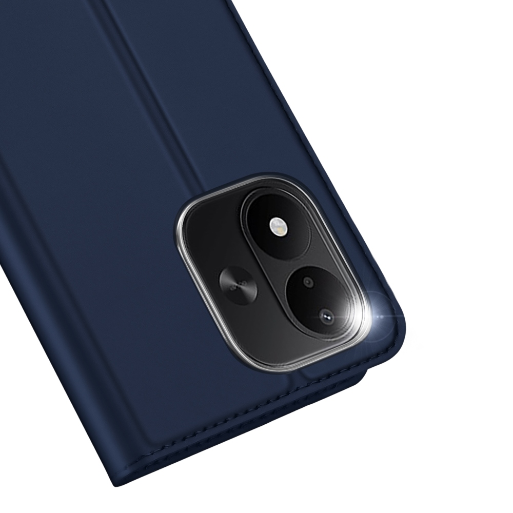 DUX könyvformájú tok a Xiaomi Redmi Note 17 4G/5G-hez – sötétkék