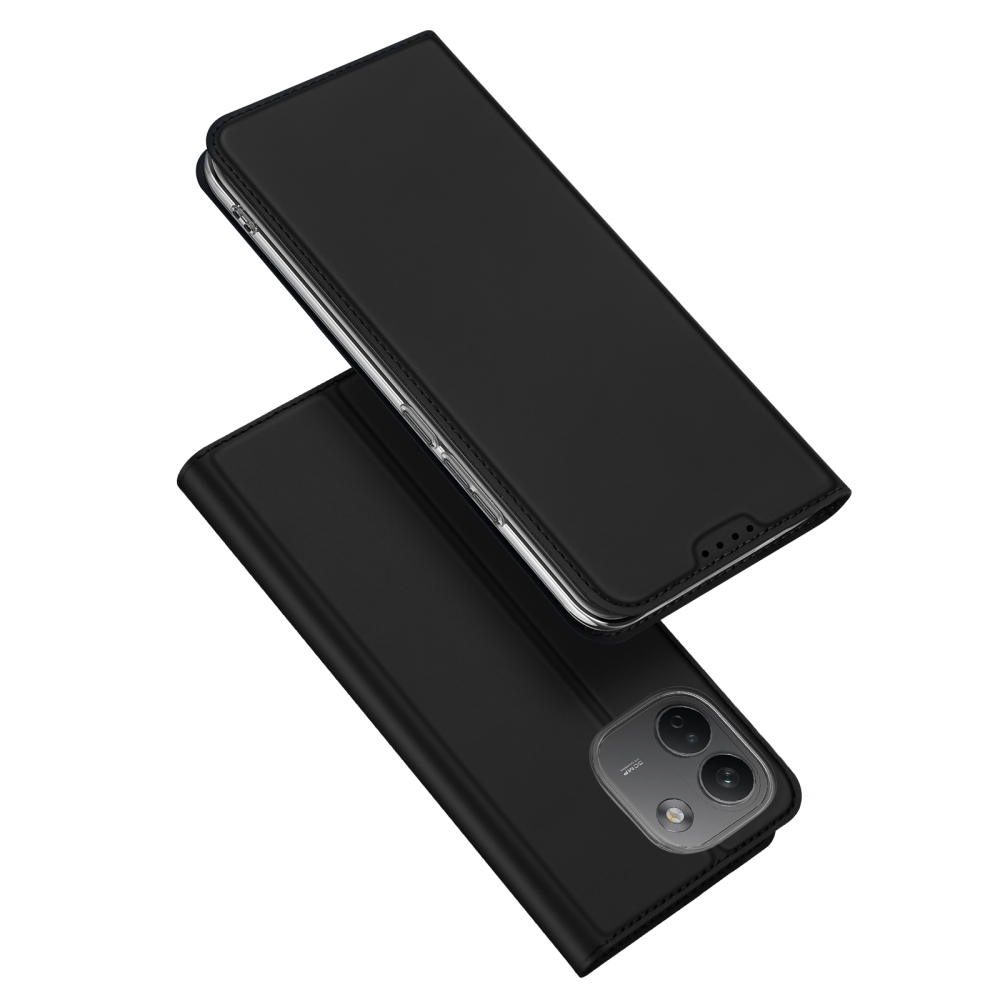 DUX könyvformájú tok a Xiaomi Redmi Note 17 Pro Max 5G-hez – fekete