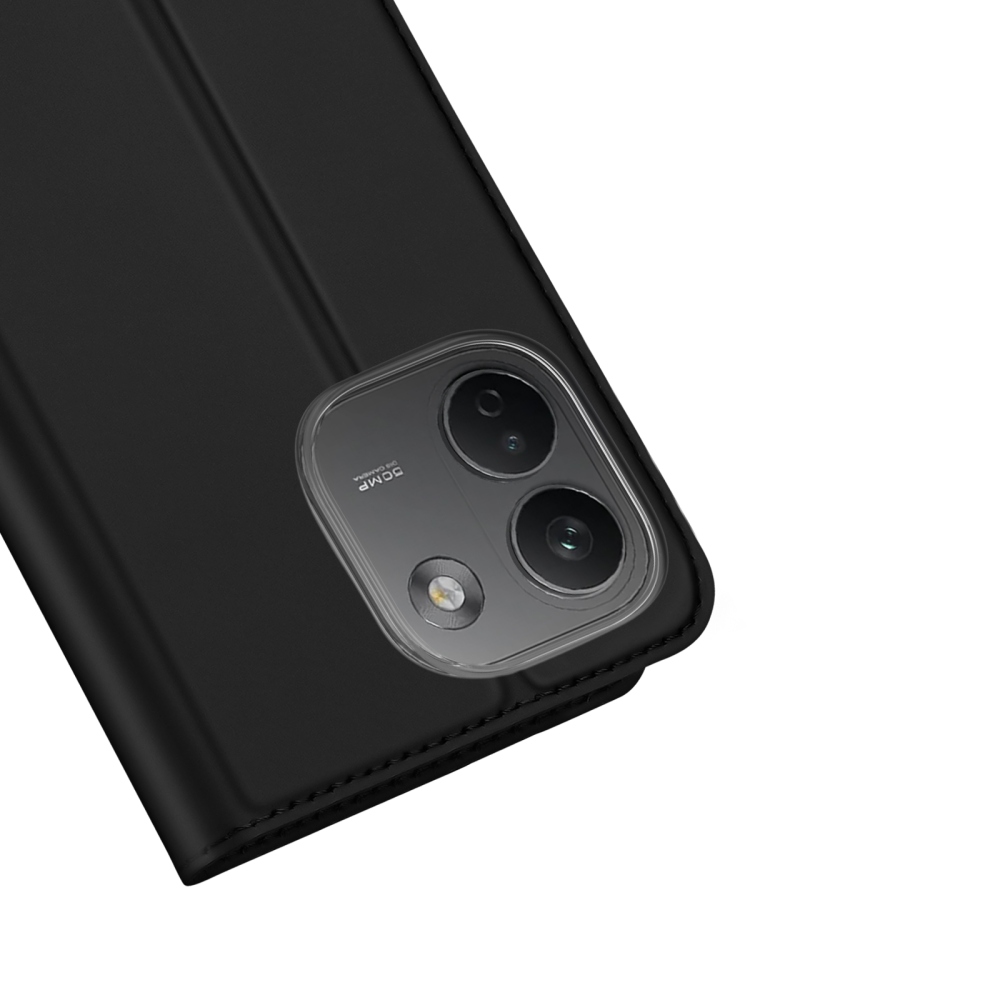 DUX könyvformájú tok a Xiaomi Redmi Note 17 Pro Max 5G-hez – fekete